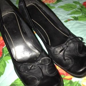 9 West Leather Heels
